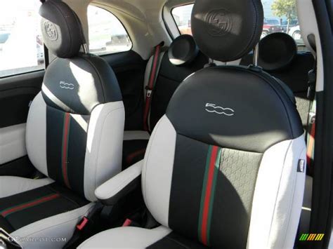 gucci fiat 500 inside|fiat 500 gucci edition black.